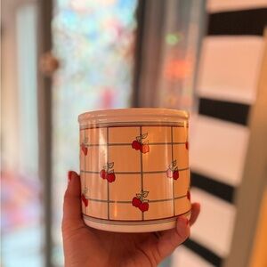 Inarco Vintage Apple Print Ceramic Jar